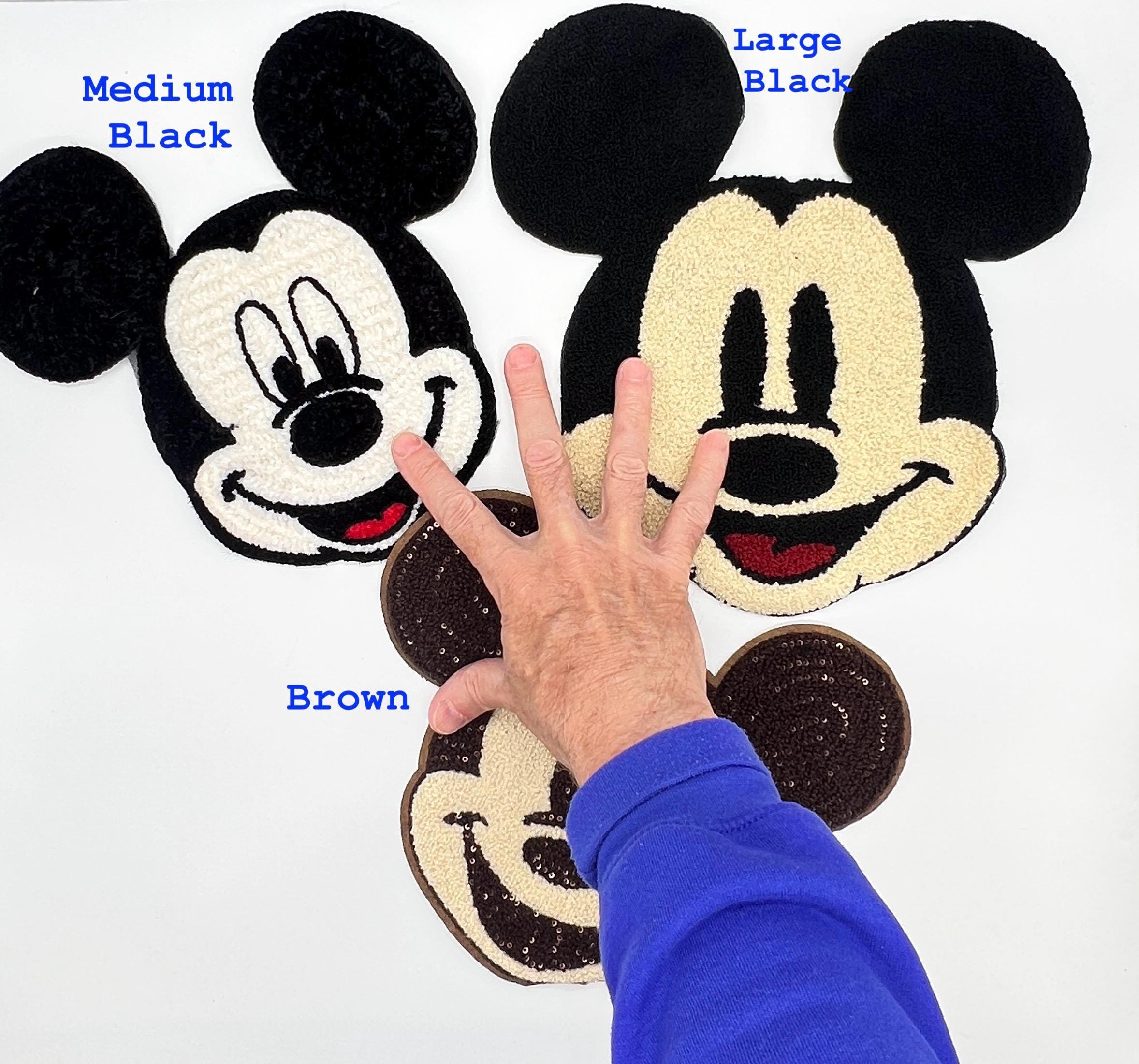 Huge Chenille Mickey Mouse Disney Minnie Sew or Iron on Patch - Etsy