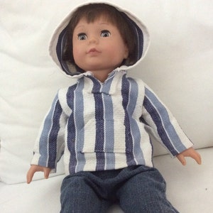 Beach Pullover for 18&quot; doll