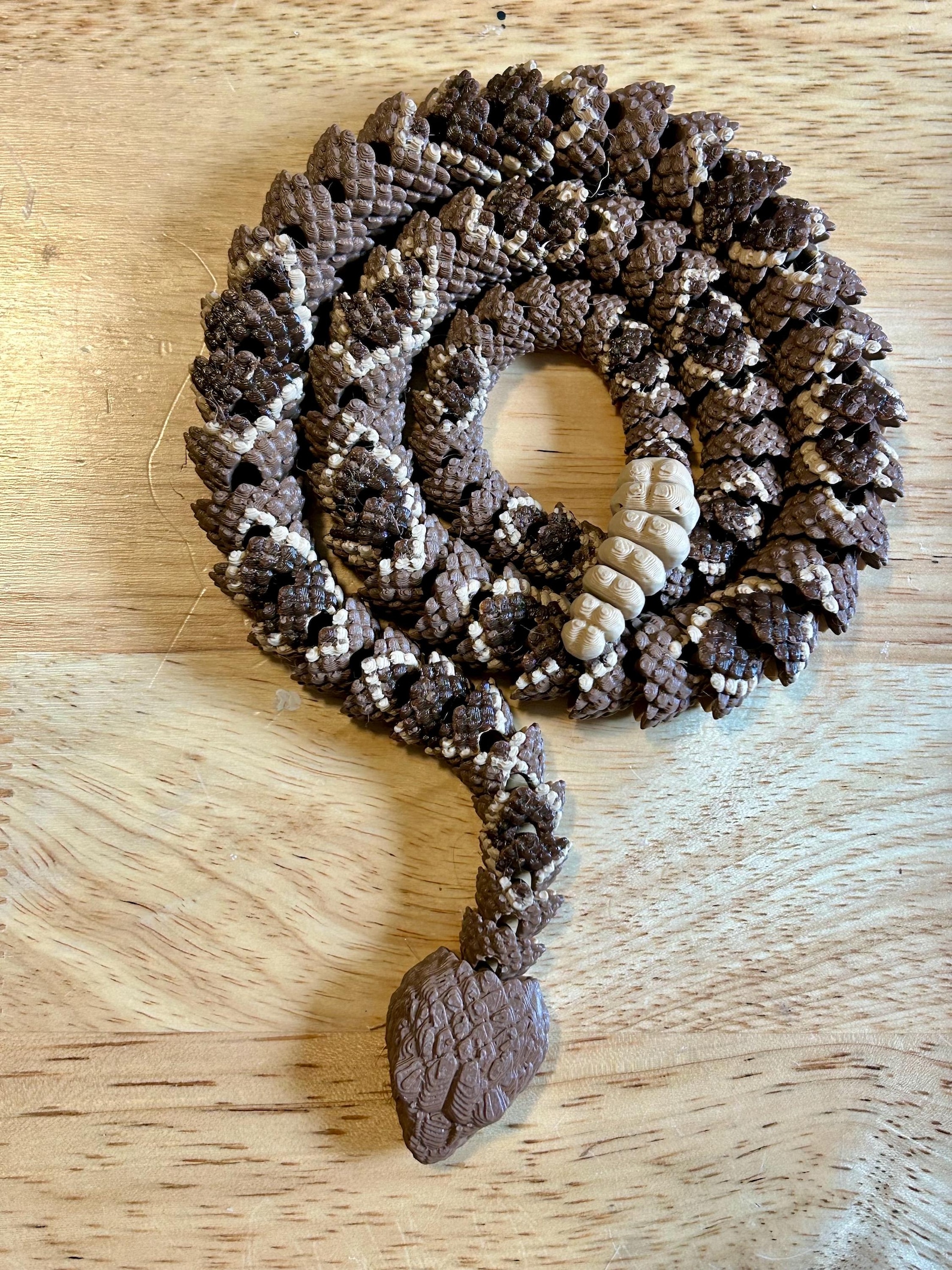 Custom 3D Printed Articulating Rattlesnake - Etsy