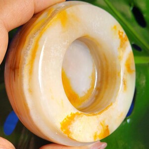 Groene onyx kristallen bolstandaard | Kandelaar | Sieradenschaal |Banding | Uit Pakistan | Woondecoraties | Verjaardag Jubileum Kerstcadeau