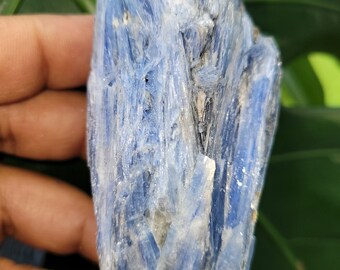 Kyanite & Quartz Crystal With Mica Inclusions Raw Natural