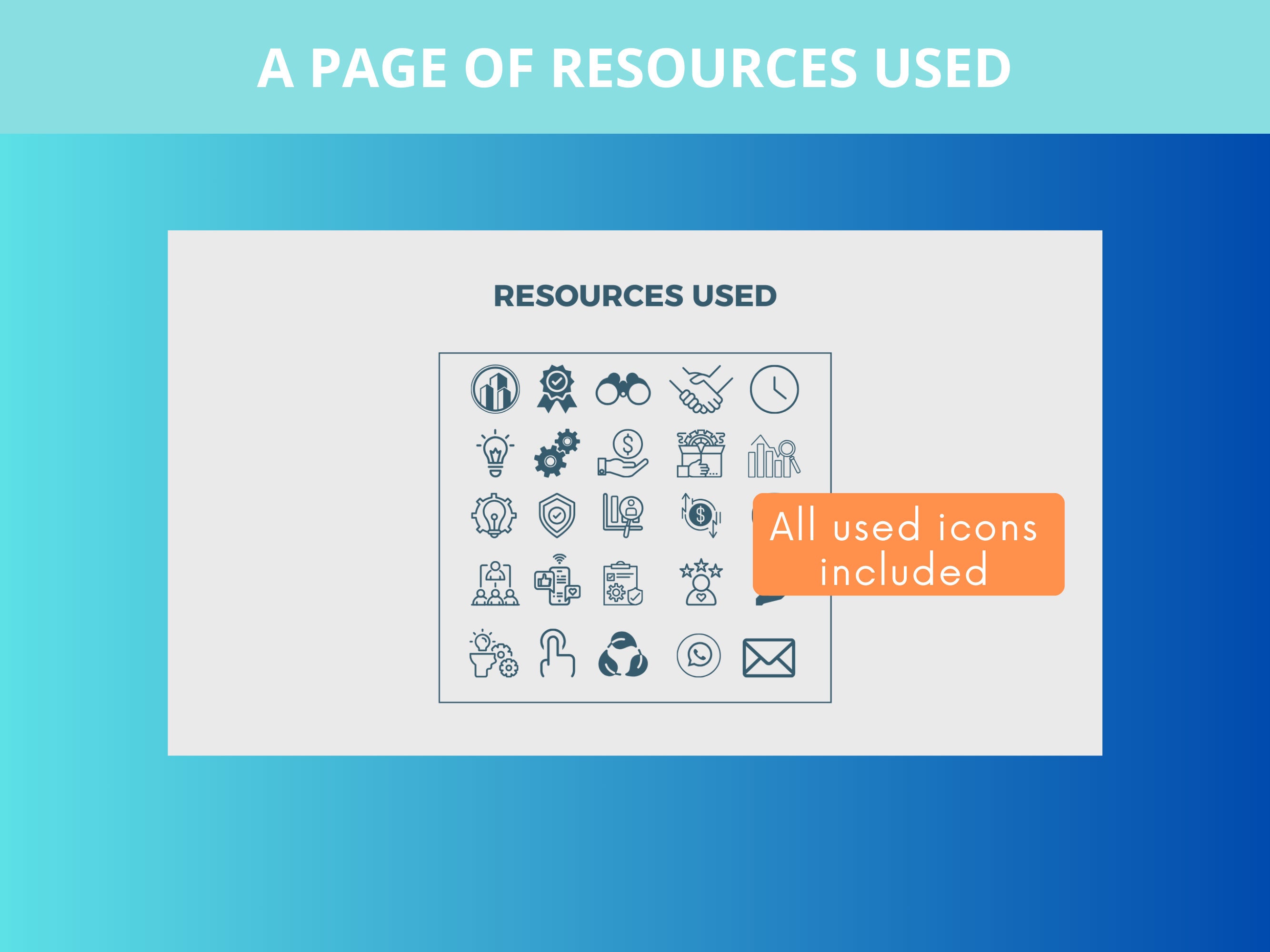 Editable Canva Template, Editable Powerpoint Template - Corporate