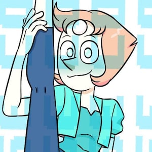 Universal Gem Pearl Acrylic Standee