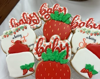 Nut Free Baby Shower Cookies