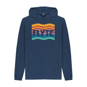 Vibes Mens Surf Hoodie Navy