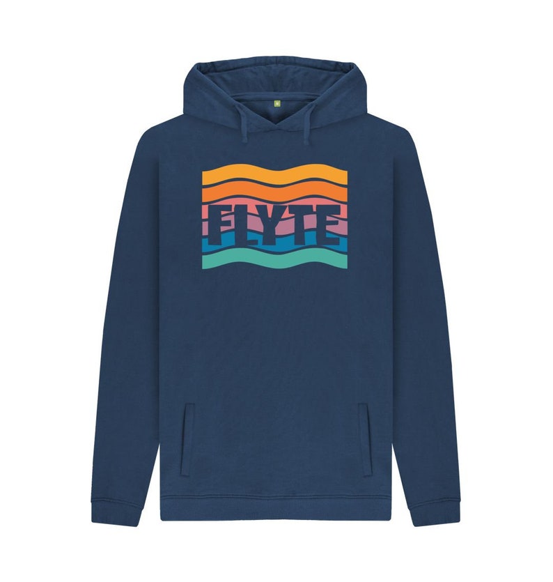 Vibes Mens Surf Hoodie Navy