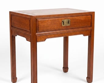Vintage Chinoiserie Side Table or Console Table, 1980s
