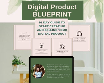 Digital Product Blueprint | 14-Day Guide to Digital Product Creation and Marketing