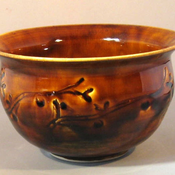 Branches Bowl - Hand Thrown Stoneware