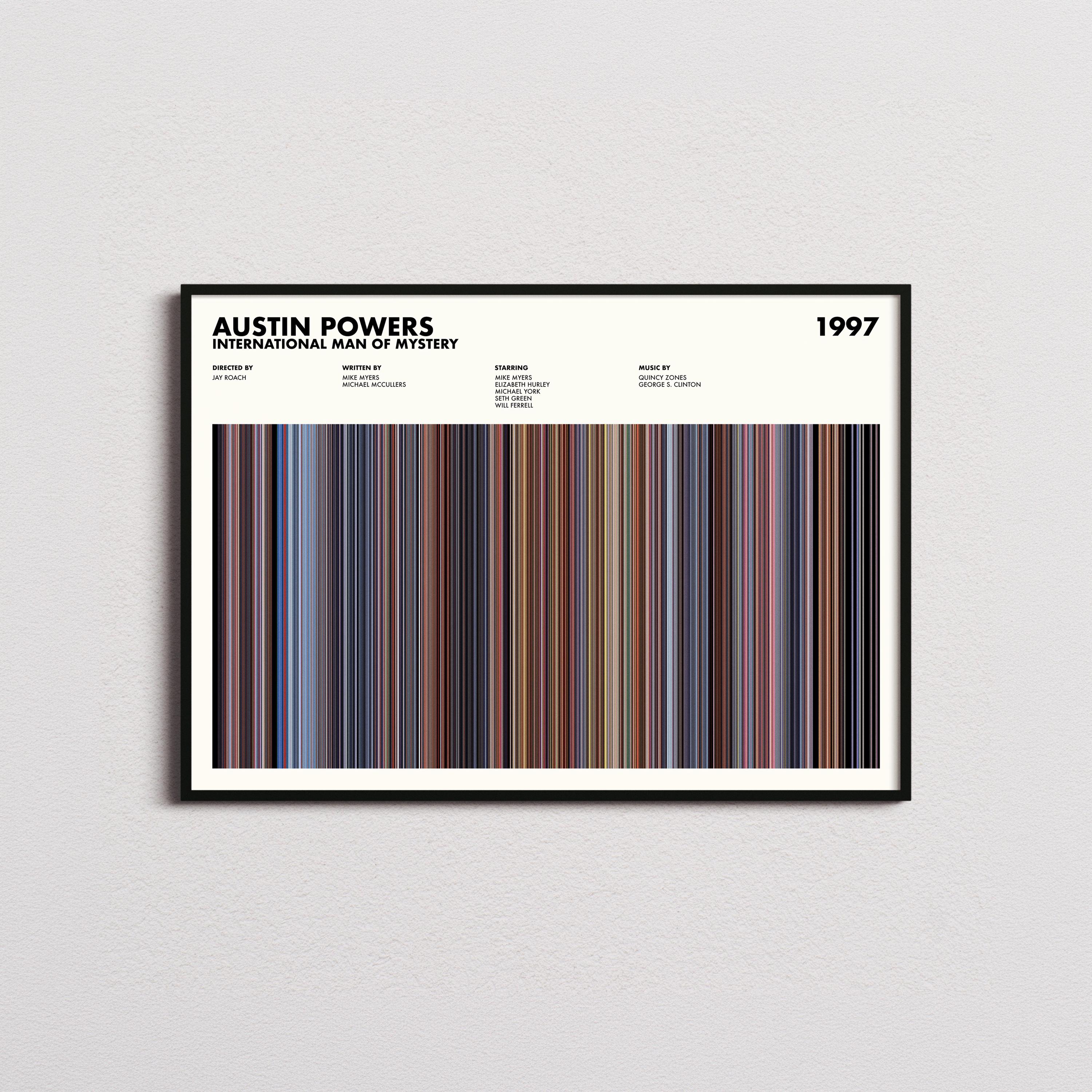 Austin powers poster - Etsy 日本