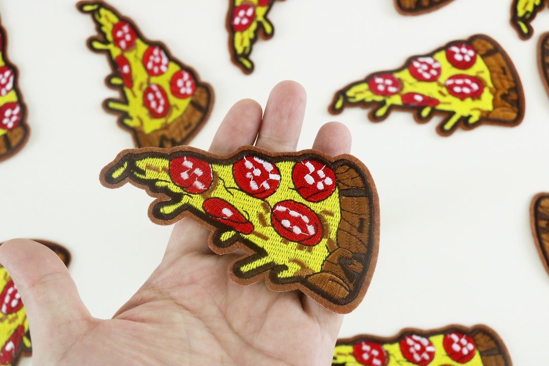 Pizza Path Pizza Patch, Iron on Patch, Embroidered Patch, Funny Patch, Cool Patch ...