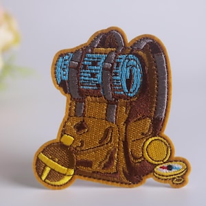 outdoor backpack patch, compass patch, camping, adventure patch, iron on patch, embroidered patch, funny patch, cool patch