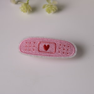 Pink Patch, Pflaster, Patch, blauer Flicken, Patch, blauer Patch, Patch, blaues Pflaster, Patch, für Weste, Tasche, Tasche, 100% Baumwolle