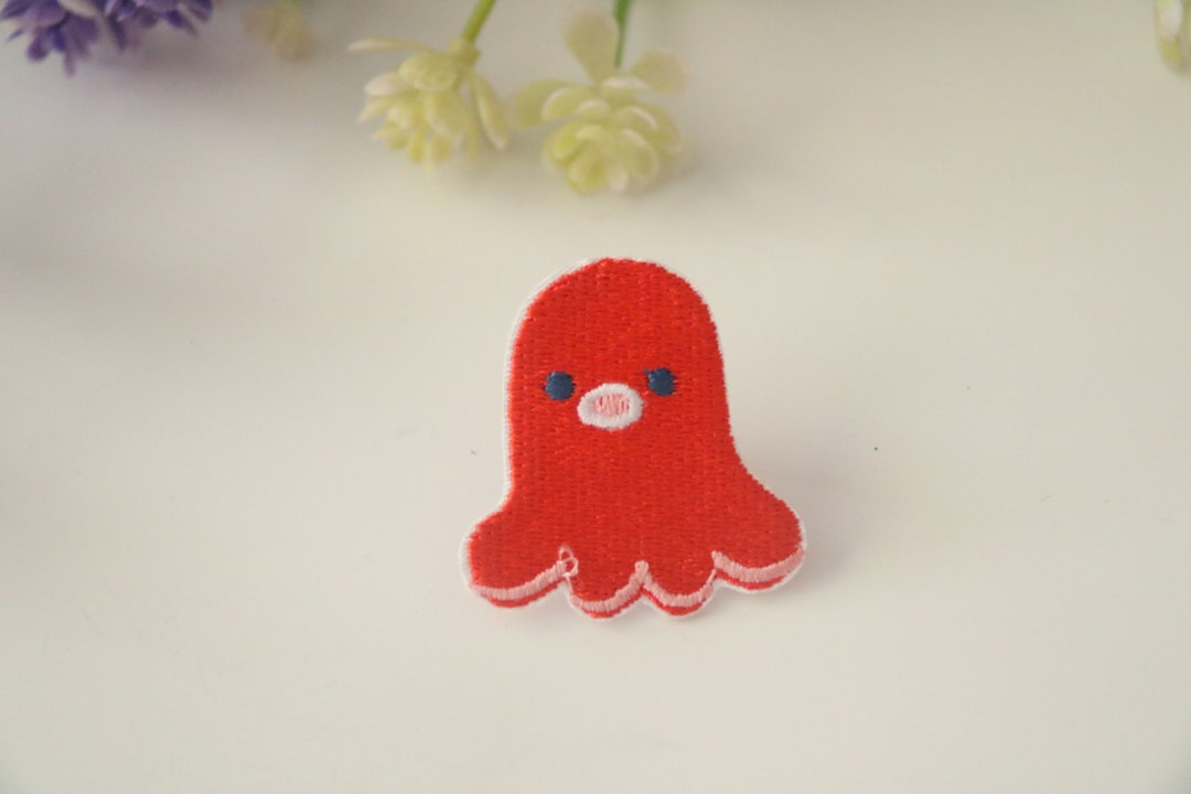Cute Comic Octopus Patch, Iron on Patch, Embroidered Patch, Funny Patch ...