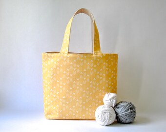 crochet project bag