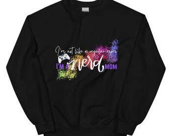 Nerd Mom Sweatshirt (dark colours)