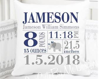 personalized baby pillow etsy