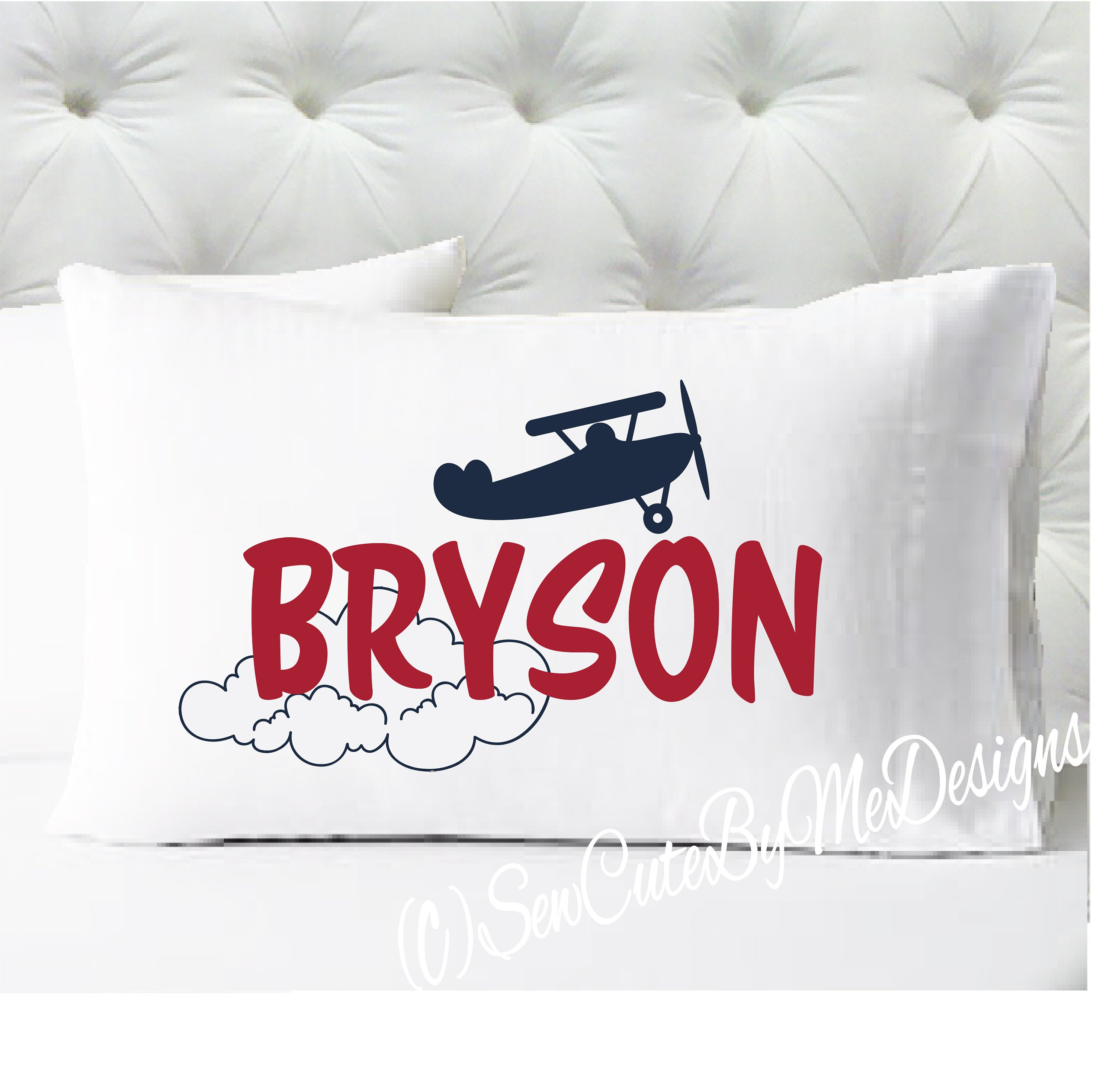 airplane pillow case