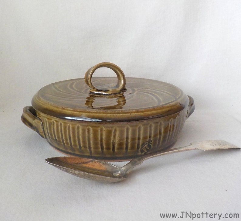 stoneware tortilla warmer