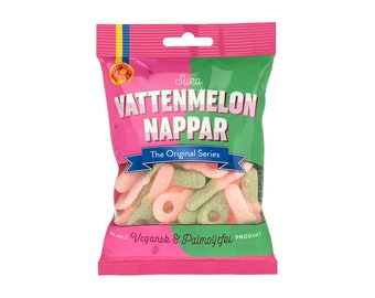 Sura Vattenmelon Nappar 80 grammes / 2,822 oz