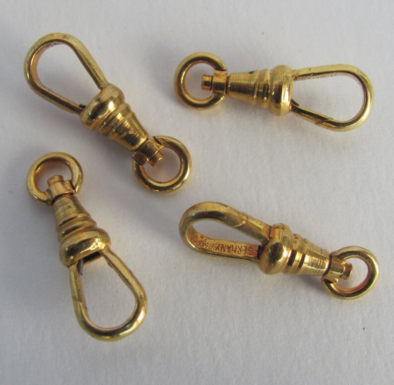 Pocket watch chain end clasp CHOOSE QUANTITY Antique clasp Etsy