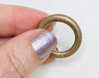 Vintage Wide Band Ring, Sterling Silver, Sz 8.5 , eb76