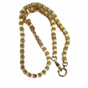 Pocket Watch Book Chain Necklace. Charm Holder. Choose Length / Gold or Silver Tones.