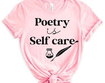 Poetry is Self-Care PNG | Vintage Book Lover Clipart (Digital Download)