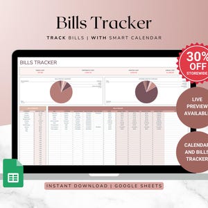 Bill Tracker and Budget Planner Spreadsheet | Template for Medical Bills and Monthly Budgeting | Weekly Financial Organizer