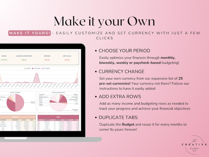weekly spreadsheet weekly budget plan digital debt tracker google sheets budget simple weekly budget budget planner excel weekly budget save money budget template loan tracker debt payoff house savings low income savings