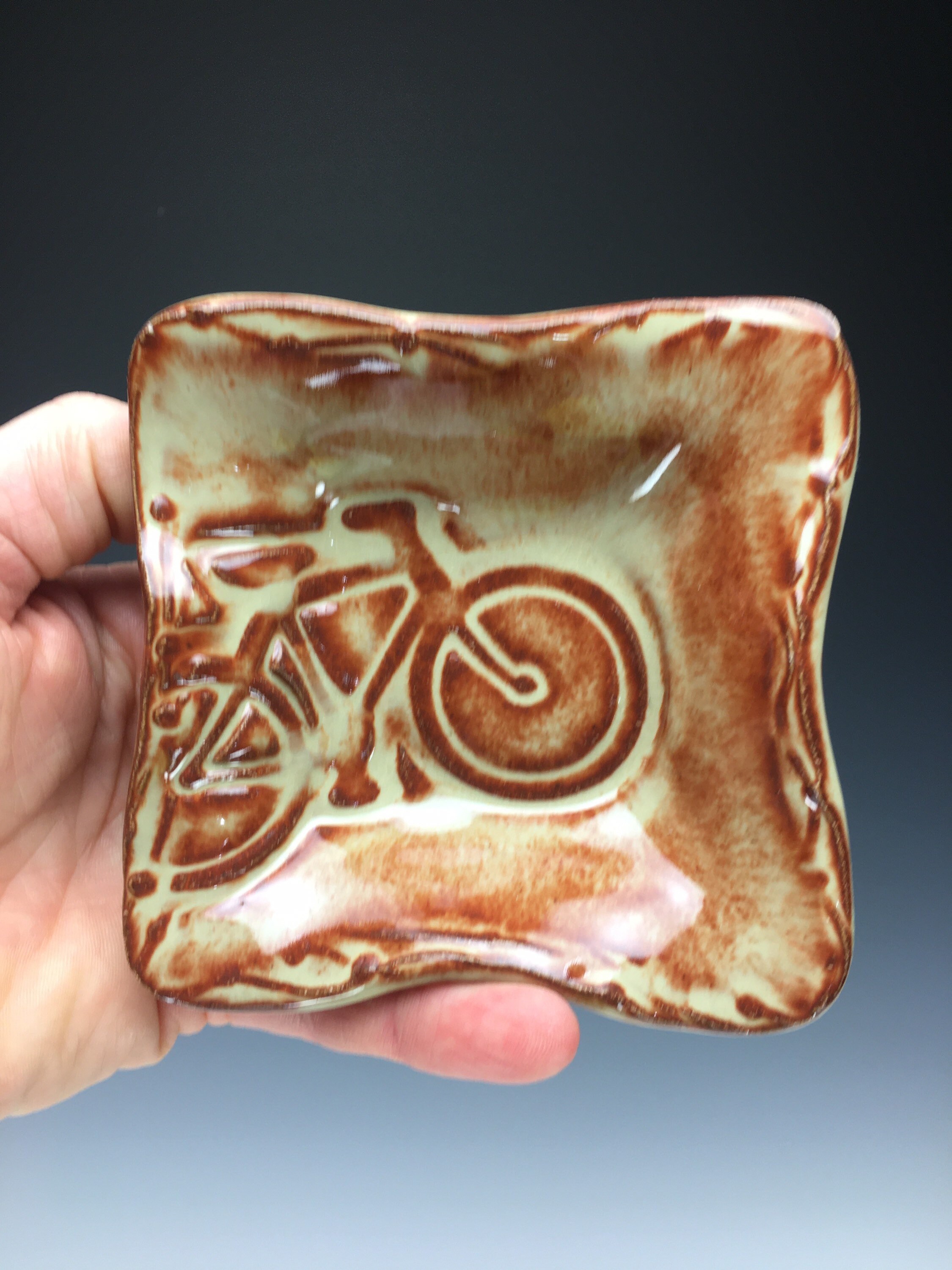 Ceramic Bike Dish Bike Lover Gift Road Bike Gift Mountain Etsy