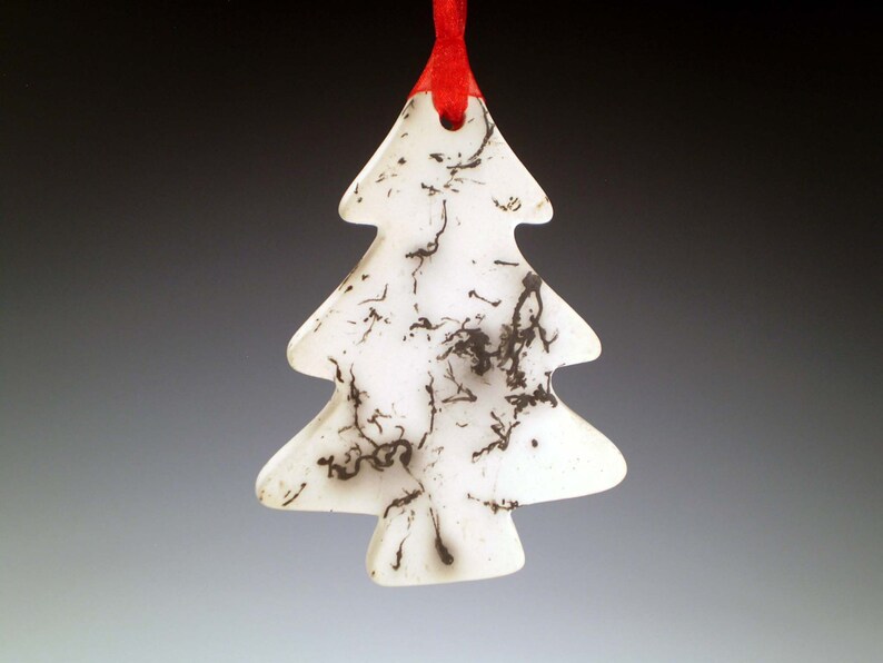 Tree Ornament Horse Hair Raku Christmas Tree Ornament Raku Etsy