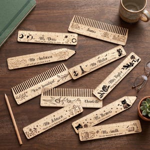 10 School Ruler Laser Cut SVG Kids Measuring Gift Set