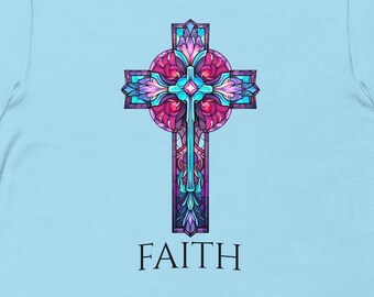 FAITH Shirt, christliches Shirt, religiöses Geschenk, christliches Geschenk, christliche Kleidung, religiöses Shirt
