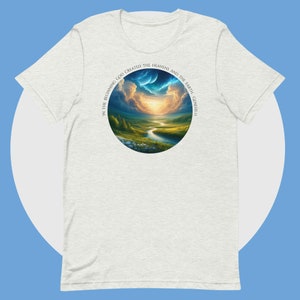 In the Beginning God Created the Heavens and the Earth Unisex t-shirt