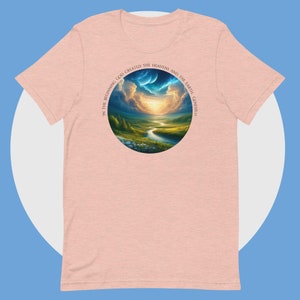 In the Beginning God Created the Heavens and the Earth Unisex t-shirt