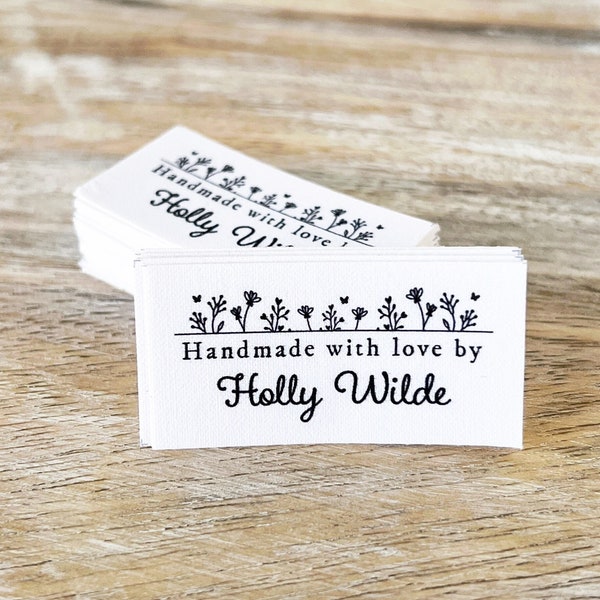 Custom Sewing Labels Etsy