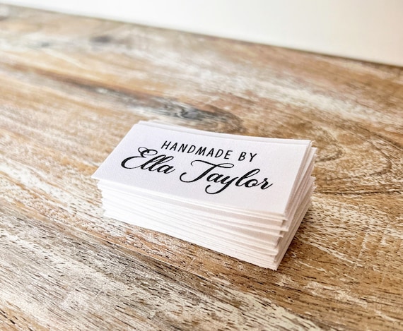 Made at the Lake - Sewing Woven Clothing Label Tags Made at the Lake - Sewing Woven Clothing Label Tags