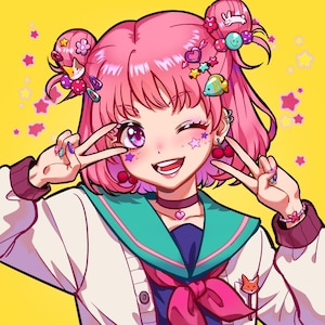 PFP, PFP PERSONALIZZATO, Commissione PFP, Anime PFP, Immagine del profilo, Icona del profilo, Commissione artistica, Icona PFP, Anime Avatar, Twitch, Discord, Yumeship