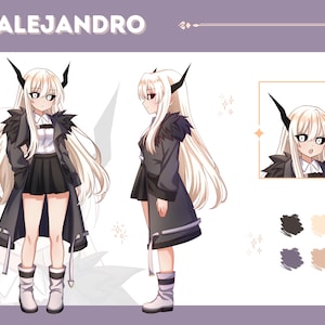 Character sheet, character concept, Reference Avatar, reference sheet,  Custom Character, anime sheet, furry reference, vtuber sheet, character design, oc reference sheet, Furry ref sheet, vtuber model, Character model, avatar, Anime Vtuber, anime commission, original character, Vtuber Commission, avatar, character commission, Anime Commission, artwork commission, design sheet, streaming, anime, avatar, vtuber model furry, vtuber design, design vtuber, anime sheet, Avatar sheet, valentine Gift