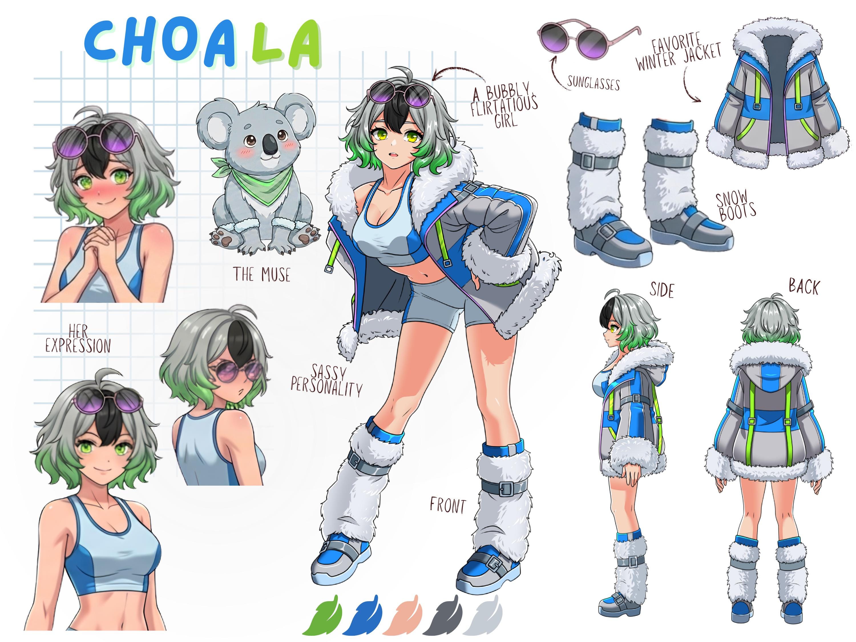 リファレンスシート、キャラクターシート依頼、アニメ、キャラクター