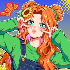 Custom Anime Profile Picture, PFP Commission for Twitch, PFP, Furry Art, Anime Illustration, Fursona Pfp, PFP Anime, Custom Illustration