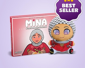 Mina & The Seeds of Palestine (Hijab Plush Doll + Rhyme Book)