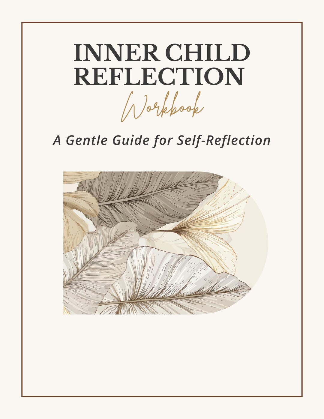 Inner Child Reflection Workbook | Self-compassion Journal (digital ...