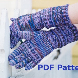 Knitted Gloves - PDF Pattern