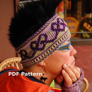 Headband Pattern - PDF knitting tutorial