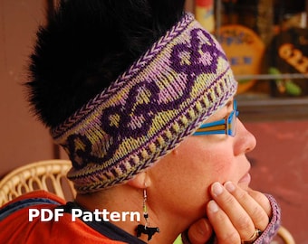 Headband Pattern - PDF knitting tutorial