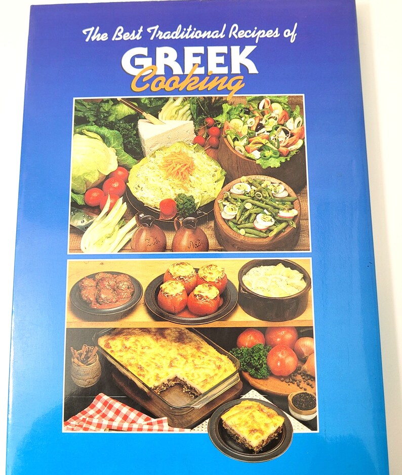 The Best Traditional Recipes of Greek Cooking Softbound Etsy