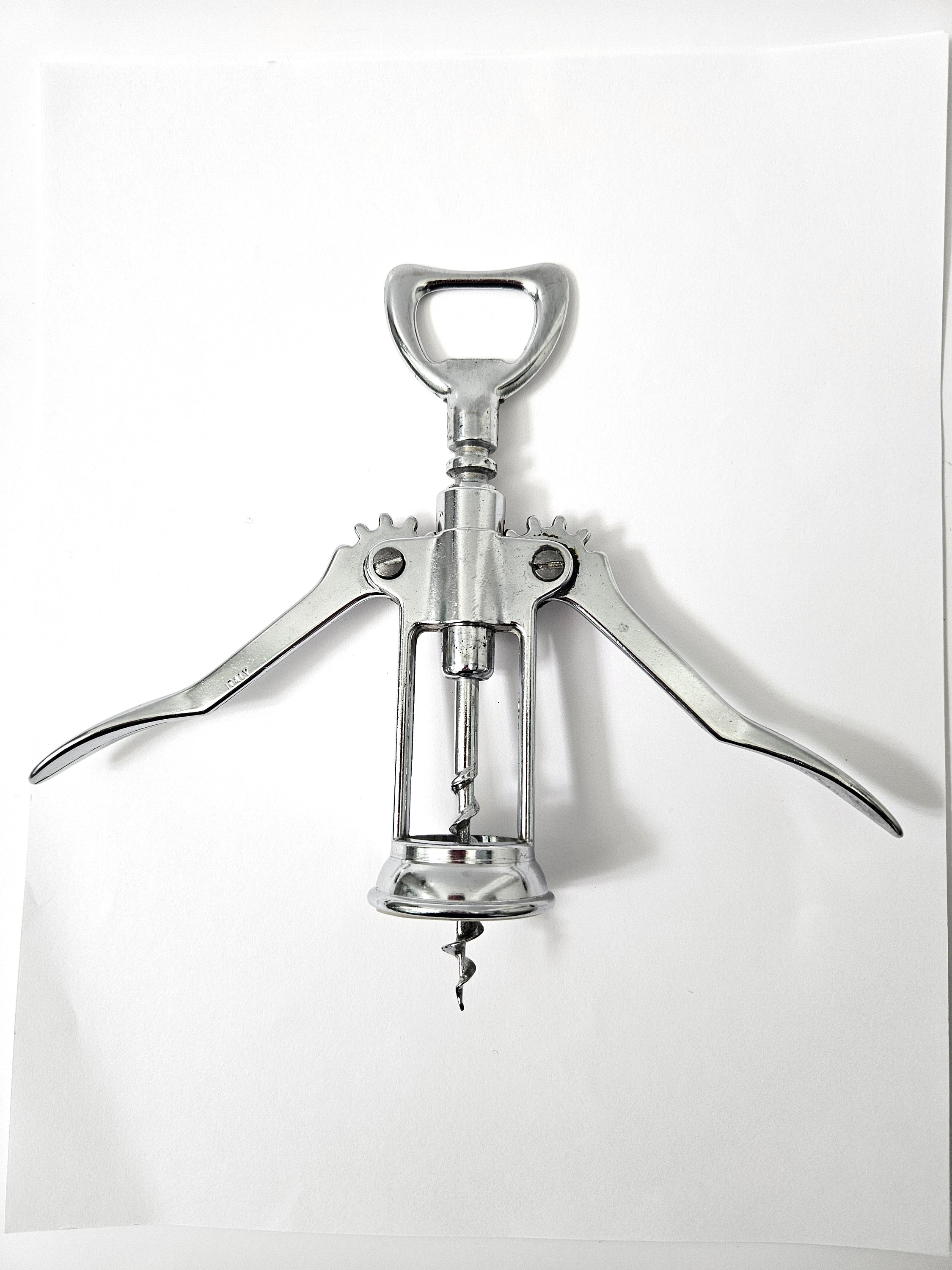 Vintage Corkscrew Made in Italy Wine Champagne Bottle Opener Etsy