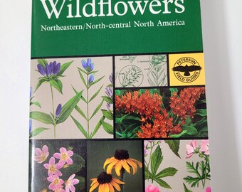 Vintage Peterson Field Guide to Wildflowers Northeaster North Central North America 1996